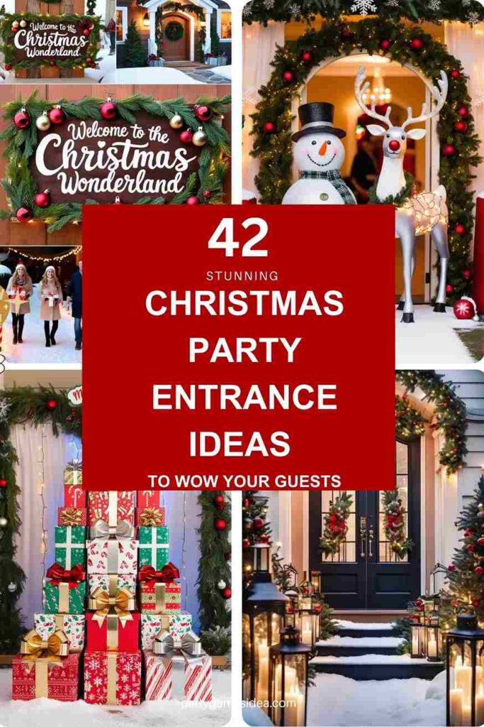 Christmas Party Entrance Ideas