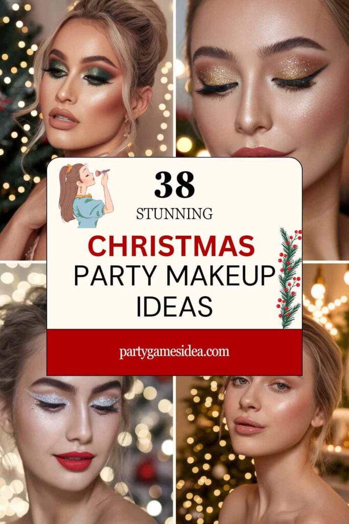 Christmas Party Makeup Ideas