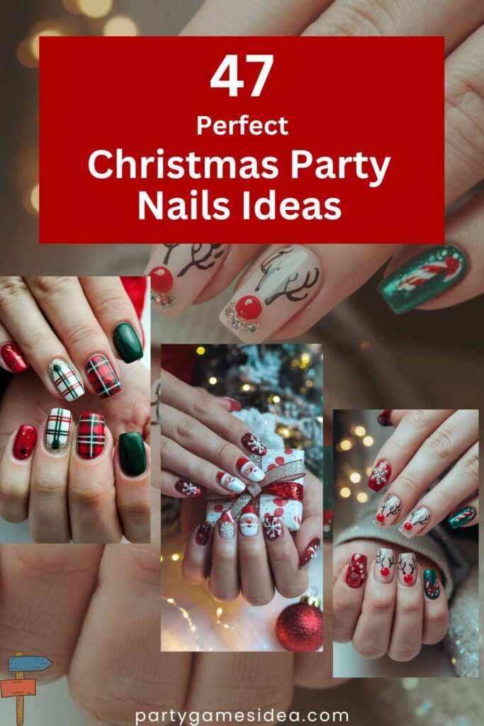 Christmas Party Nails Ideas