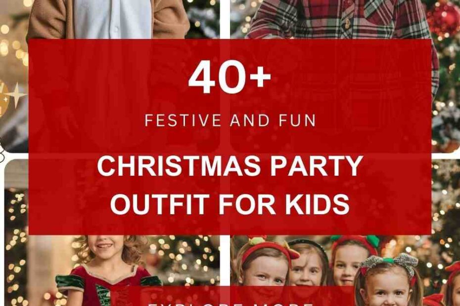 Christmas Party Outfit For Kids