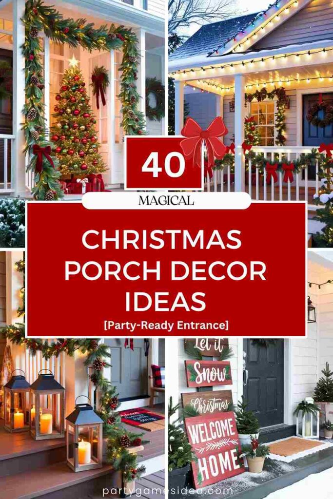 Christmas Porch Decor Ideas