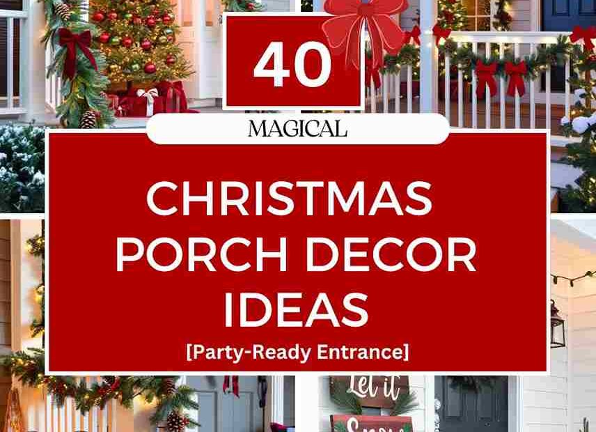 Christmas Porch Decor Ideas