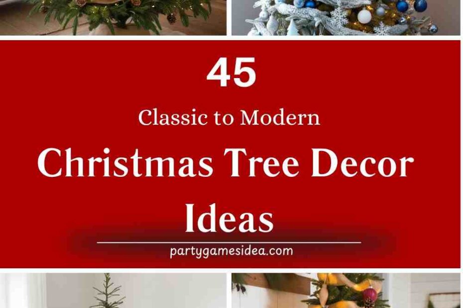 Christmas Tree Decor Ideas