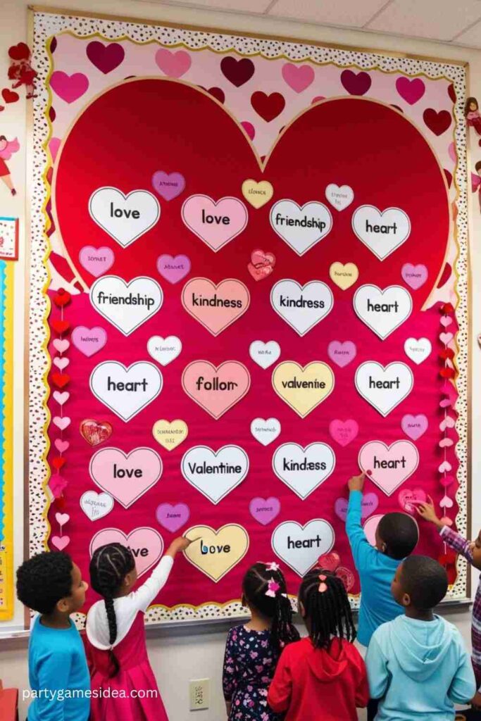 Classroom Valentine’s Word Wall