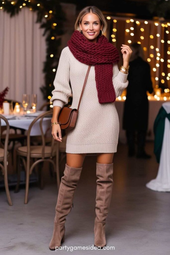 Cozy Sweater Dress