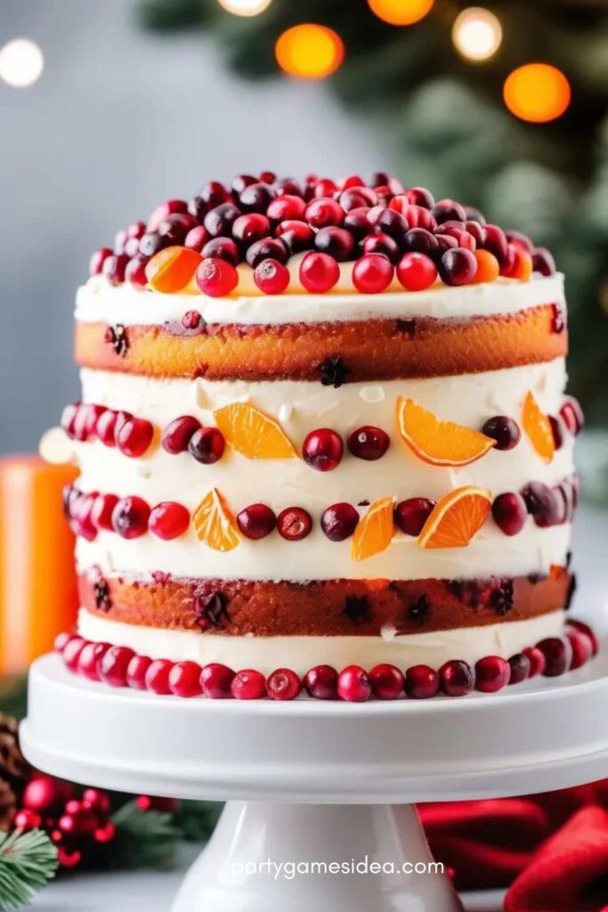 Cranberry Orange Cake