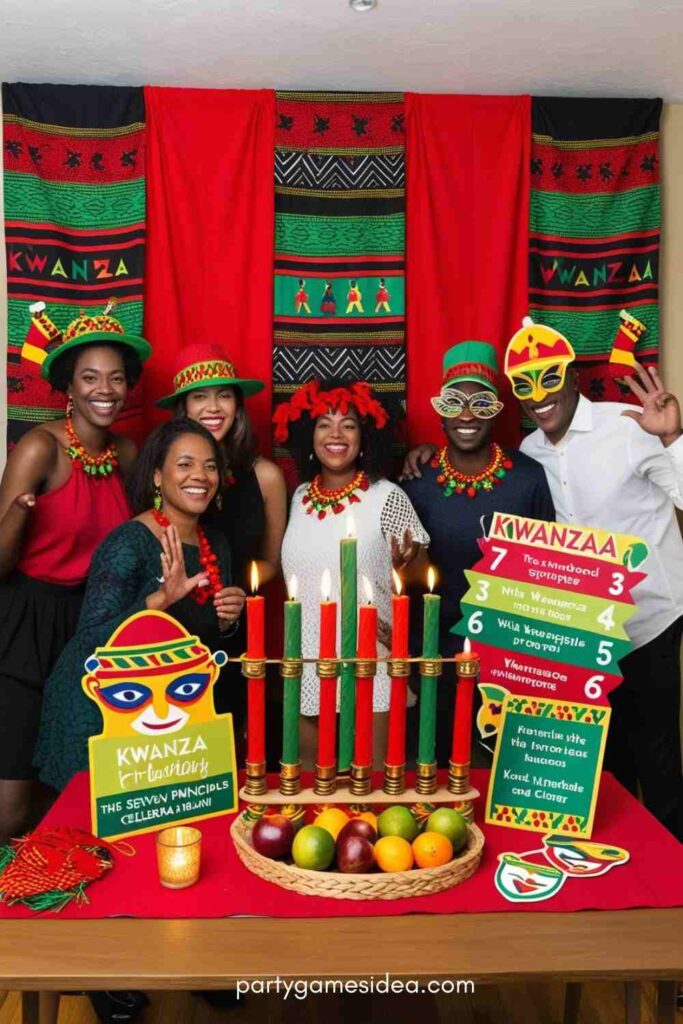 Create a Kwanzaa Photo Booth