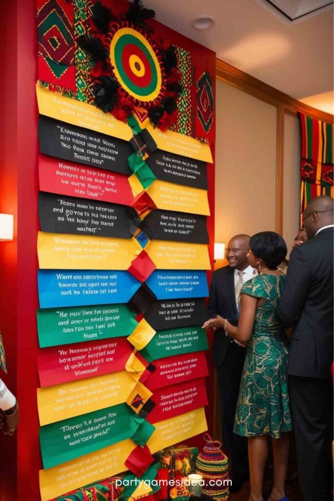 Create a Kwanzaa Quote Wall