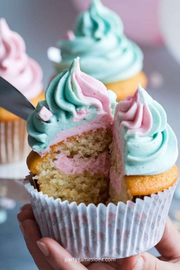 Cupcake Gender Reveal