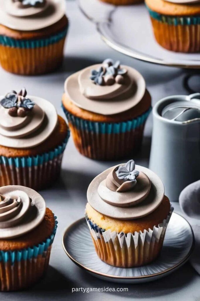 Cupcakes with Earl Grey Frosting