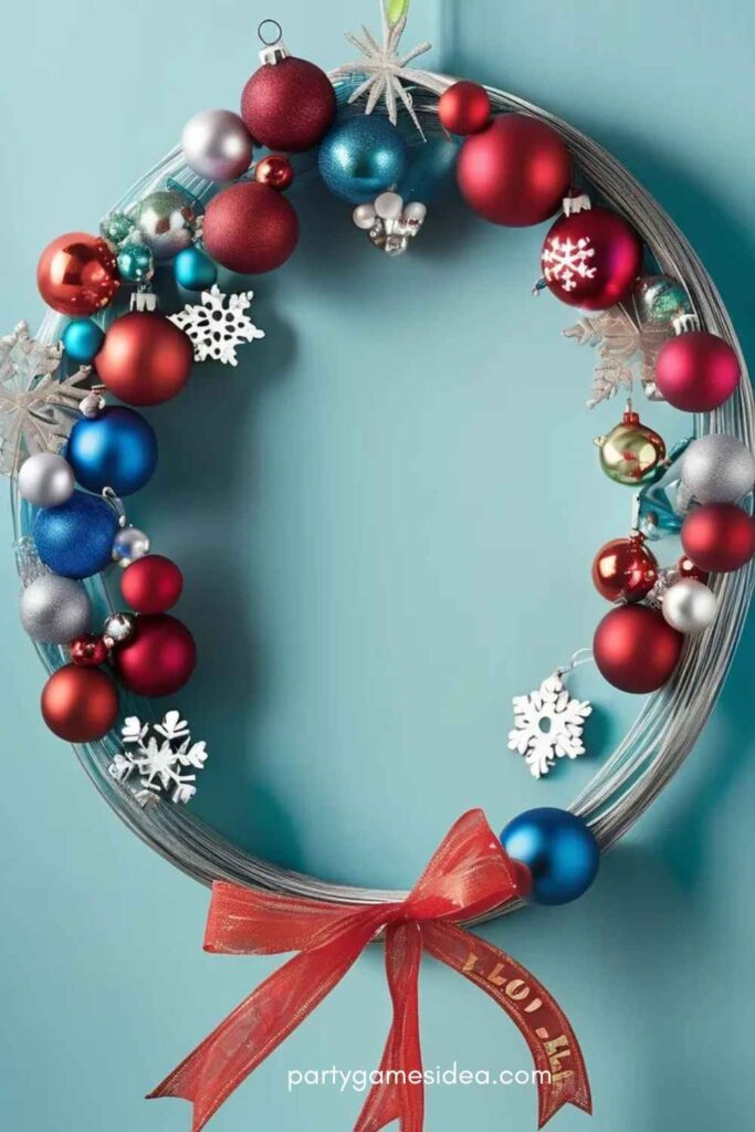 DIY Christmas Charm Wreaths