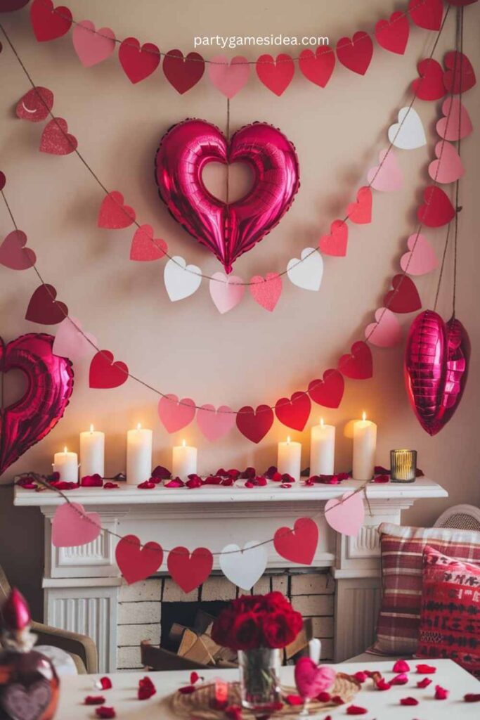 DIY Heart Garlands