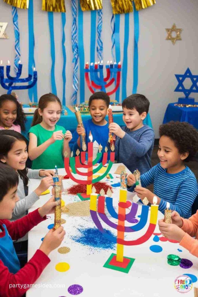 DIY Menorah Craft