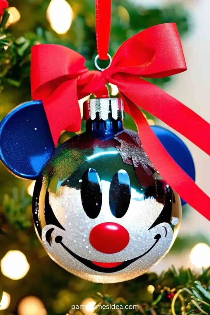 DIY Mickey Ornaments