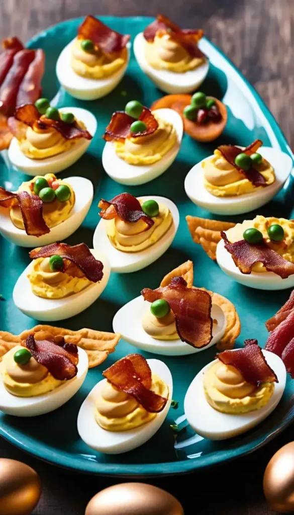 Deviled Eggs with Bacon