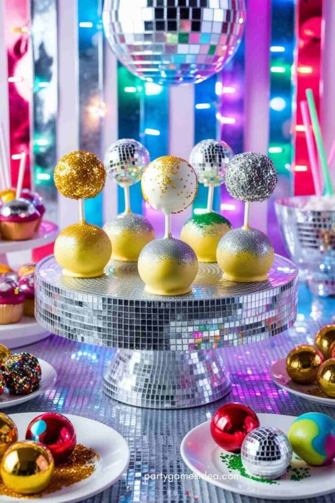 Disco Cake Pops