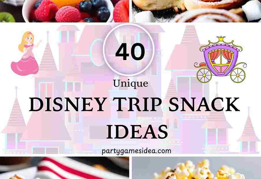 Disney Trip Snack Ideas