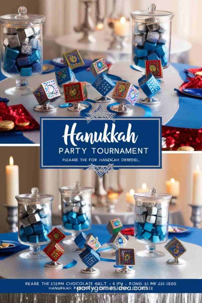 Dreidel Tournament Party