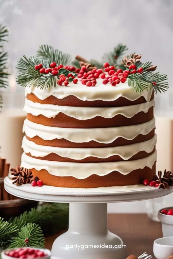 Eggnog Cake