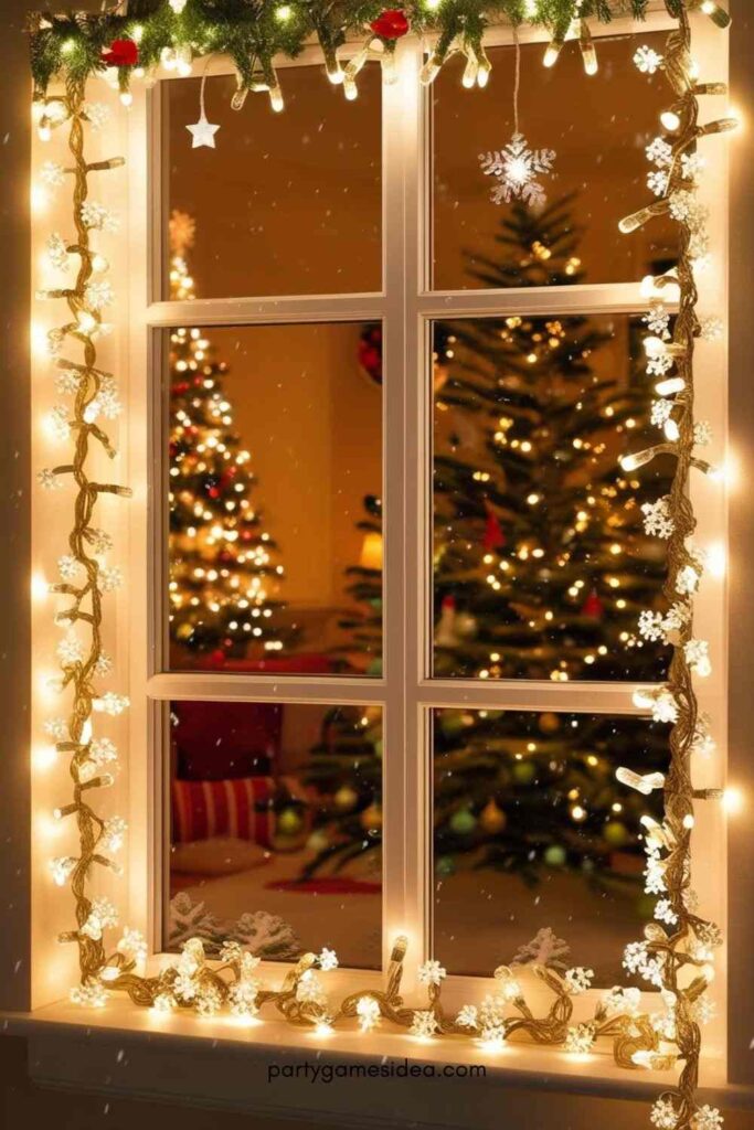 Fairy Lights in the Window