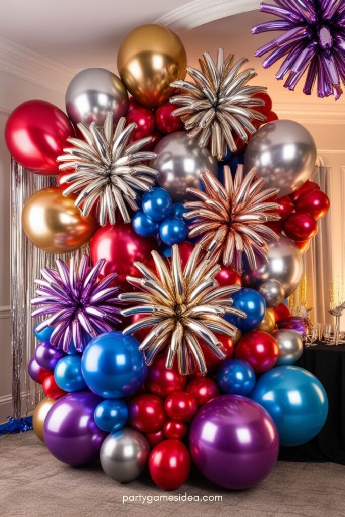 Fireworks-Inspired Balloons