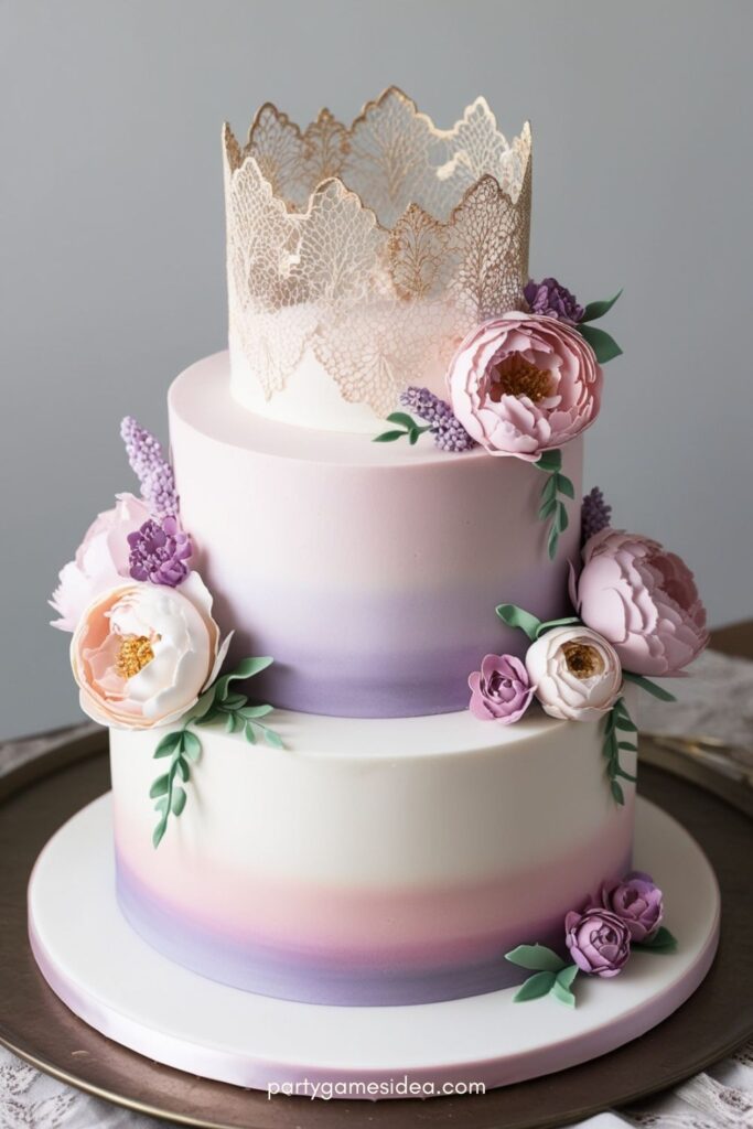 Floral Elegance Cake