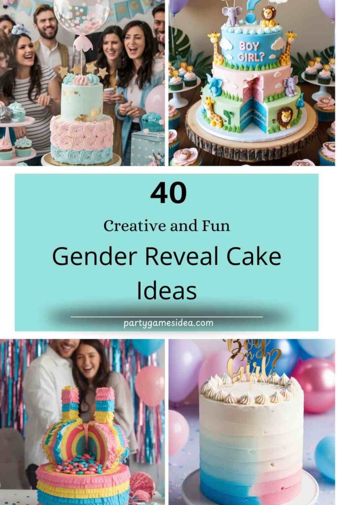 Gender Reveal Cake Ideas