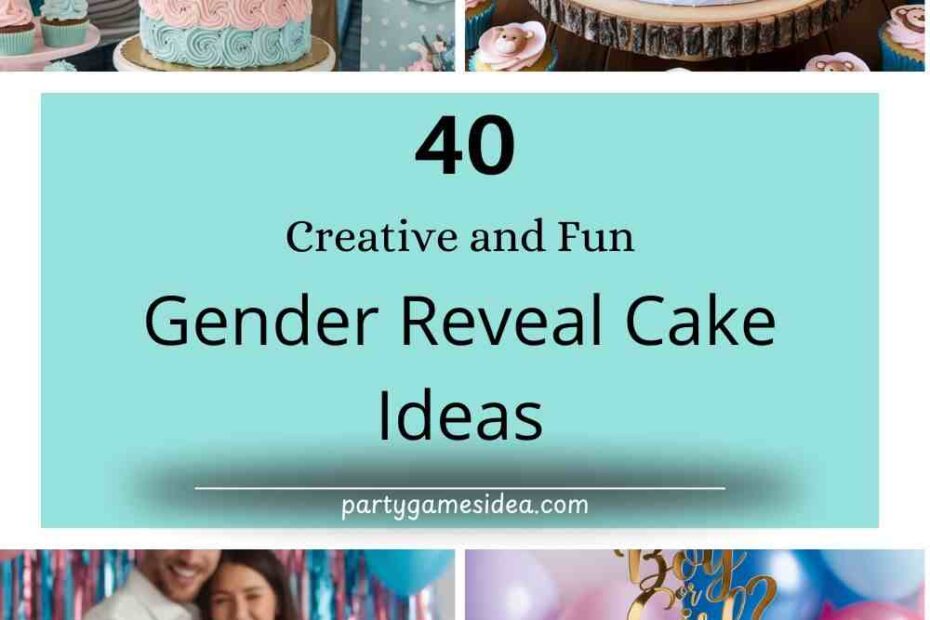 Gender Reveal Cake Ideas