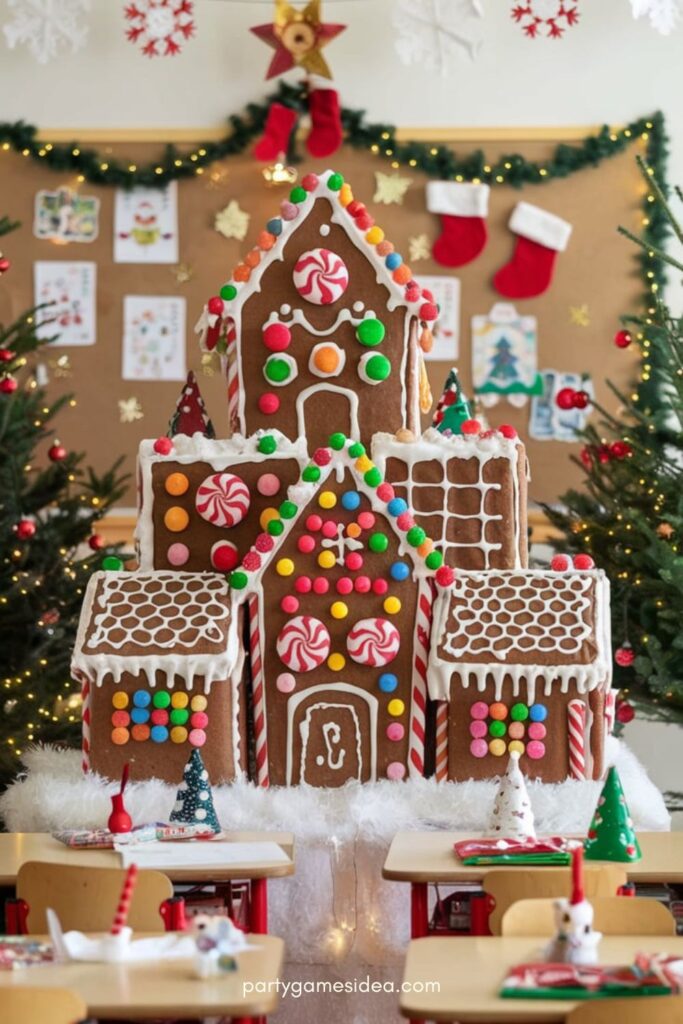 Gingerbread House Display