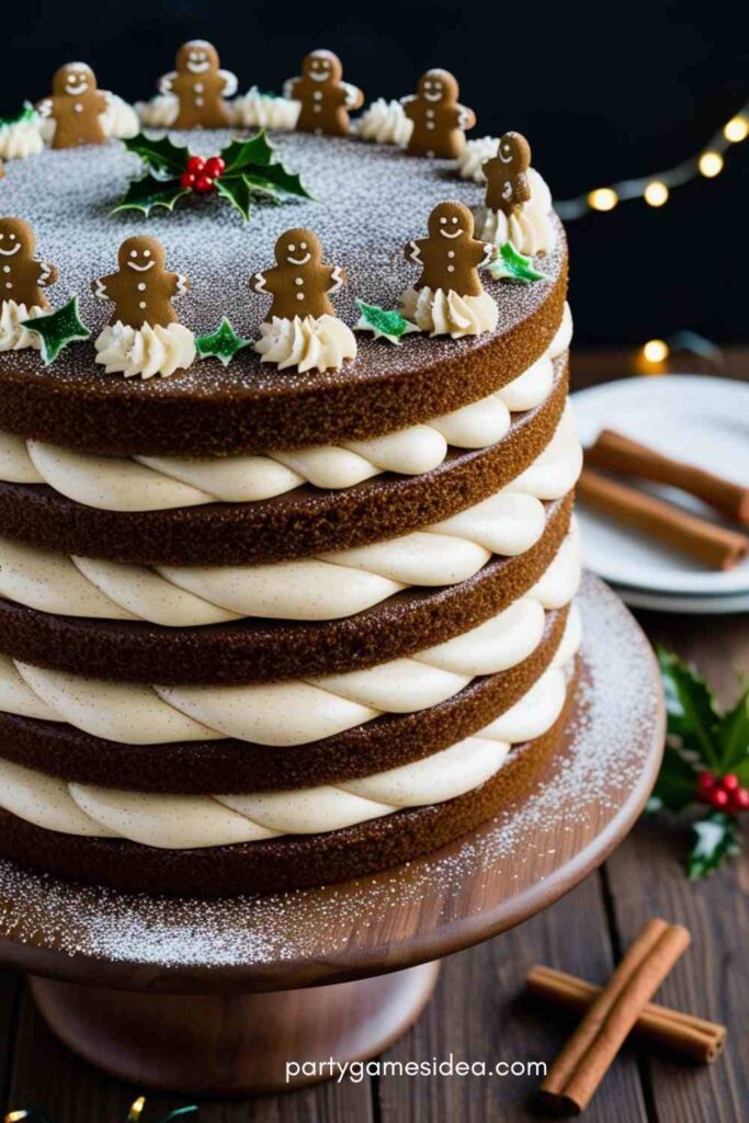 Gingerbread Layer Cake