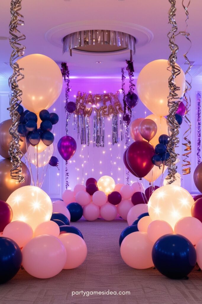 Glowing LED Balloons