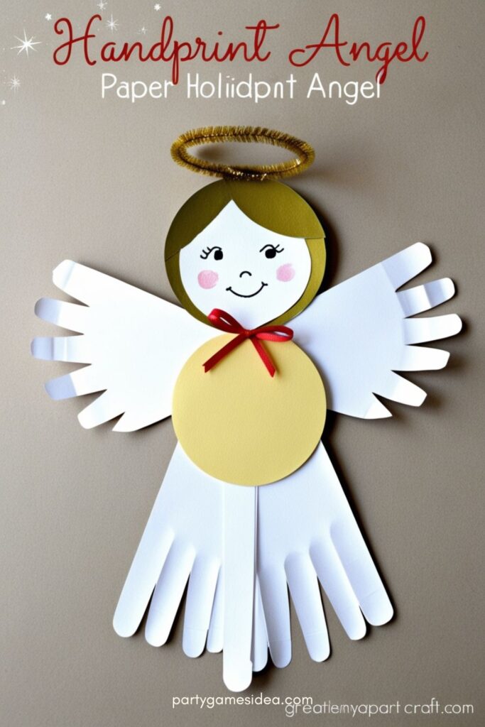 Handprint Paper Angel