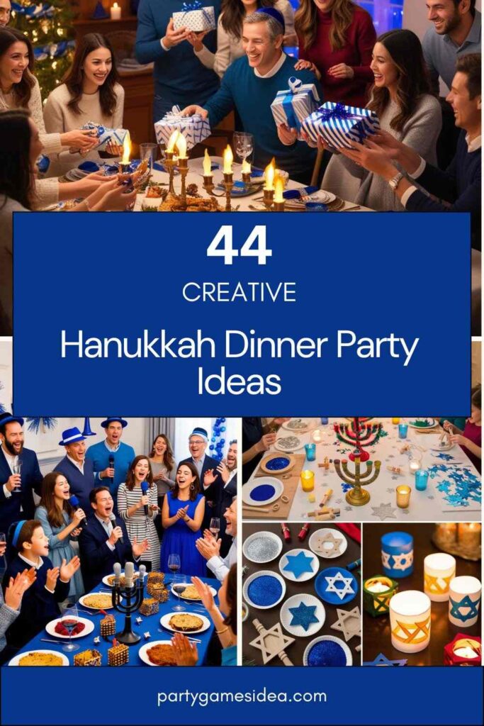 Hanukkah Dinner Party Ideas