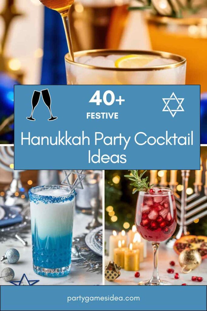 Hanukkah Party Cocktail Ideas