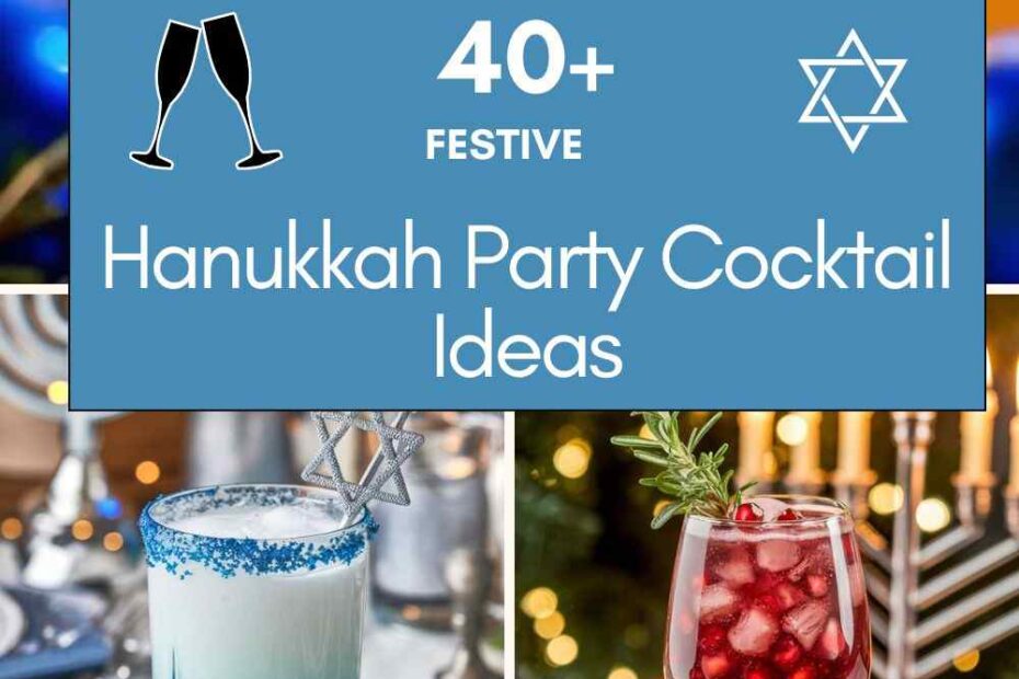 Hanukkah Party Cocktail Ideas