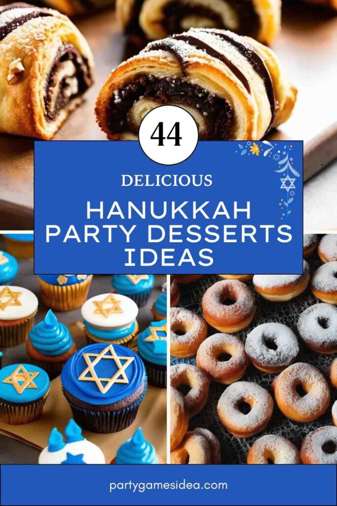 Hanukkah Party Desserts Ideas