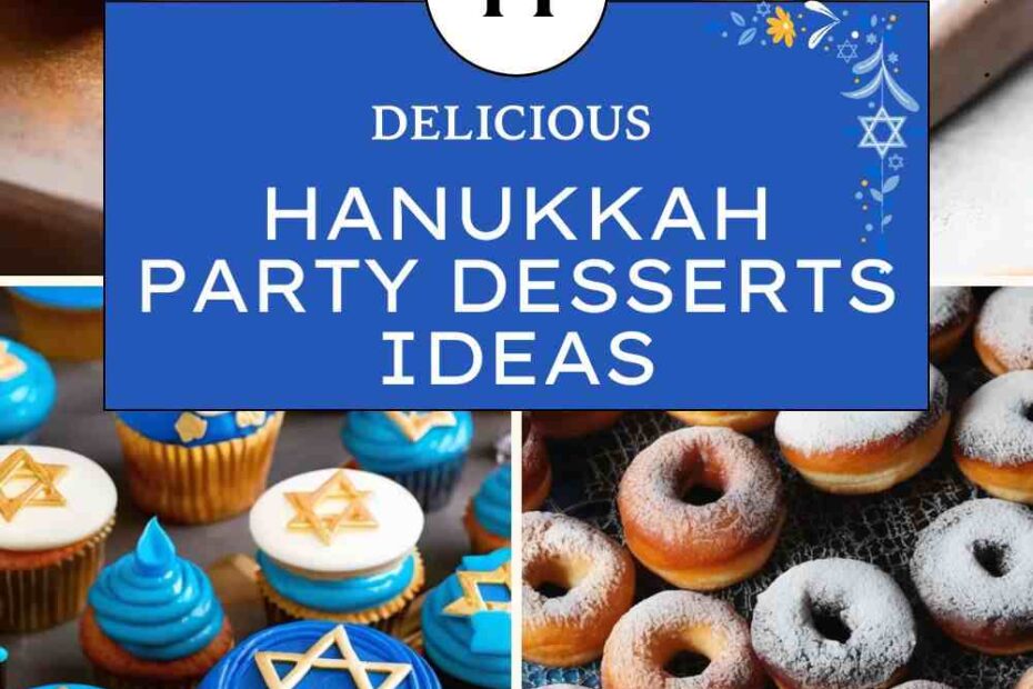 Hanukkah Party Desserts Ideas