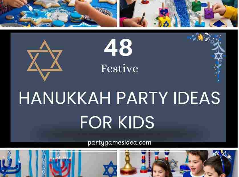 Hanukkah Party Ideas For Kids