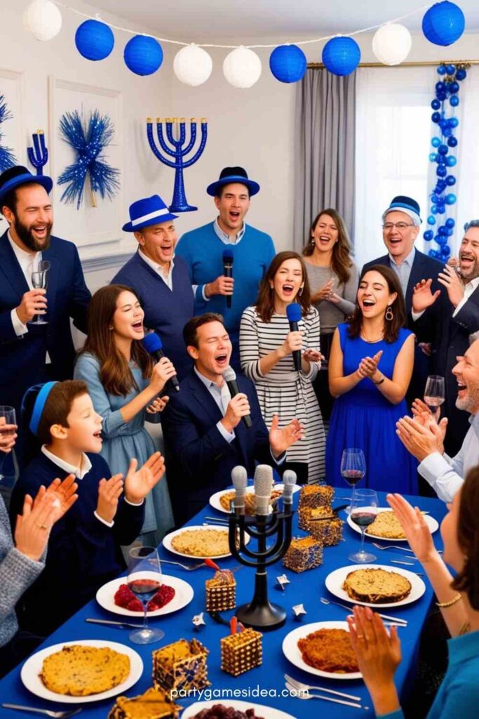 Hanukkah-Themed Karaoke