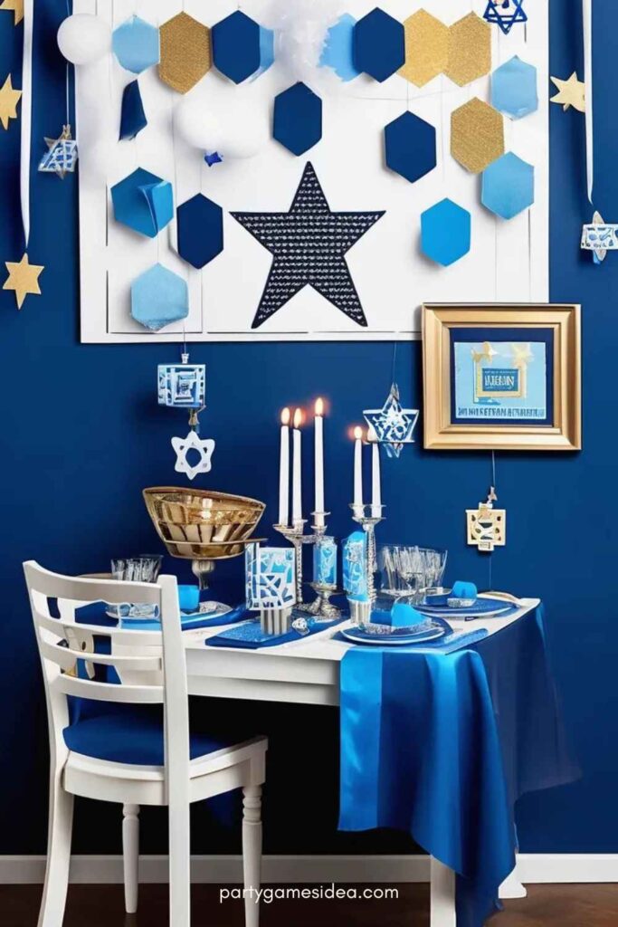 Hanukkah-Themed Photo Booth