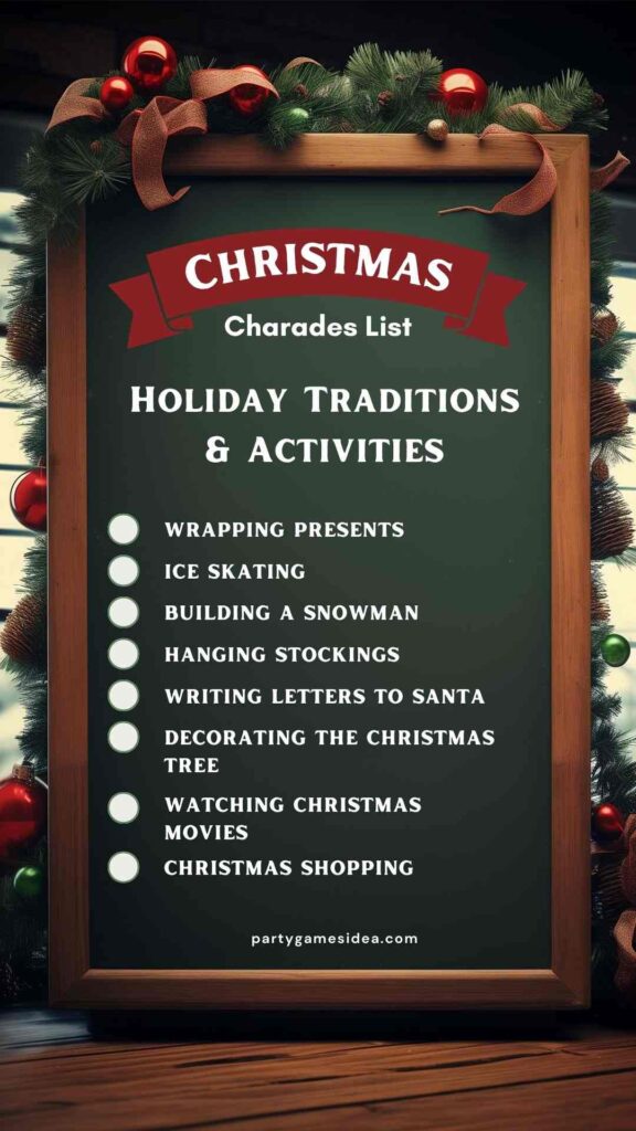 Holiday Traditions & Activities