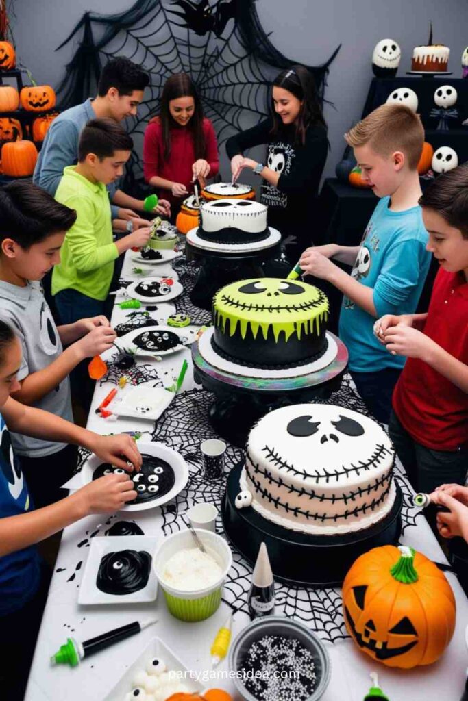 Jack Skellington Cake Decorating Contest