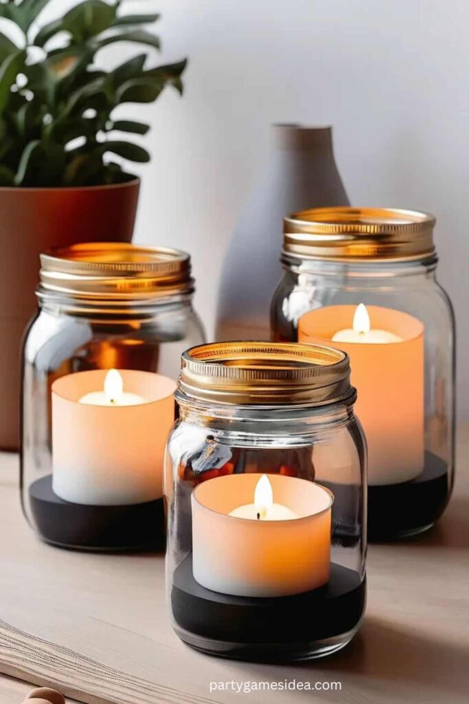 Jar Candle Holders