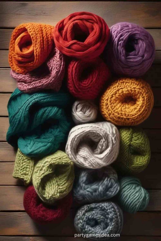 Knitted Scarves