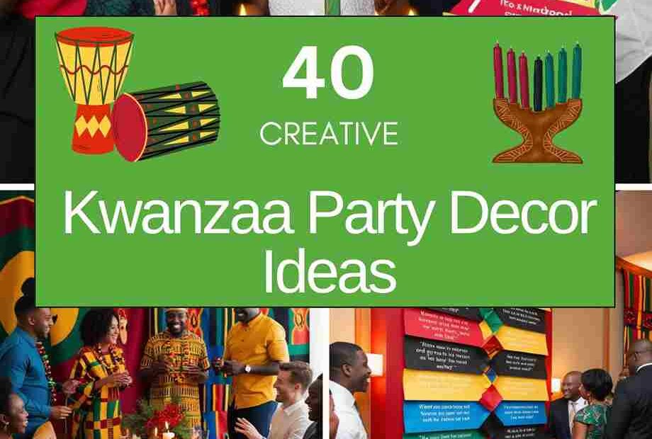 Kwanzaa Party Decor Ideas