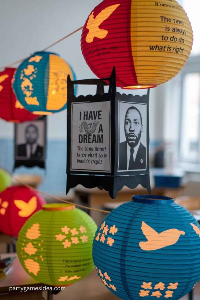 MLK Jr. Paper Lanterns