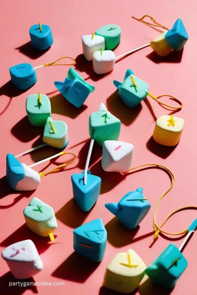 Marshmallow Dreidels