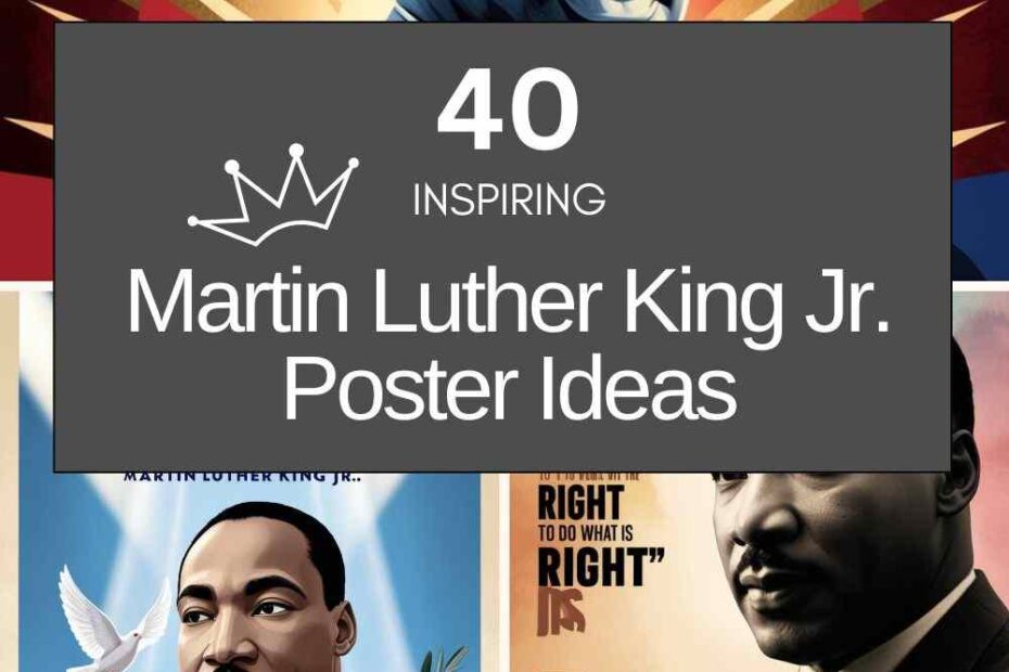 Martin Luther King Jr. Poster Ideas