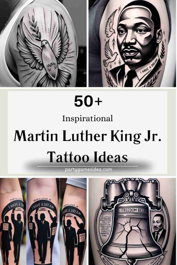 Martin Luther King Jr. Tattoo Ideas