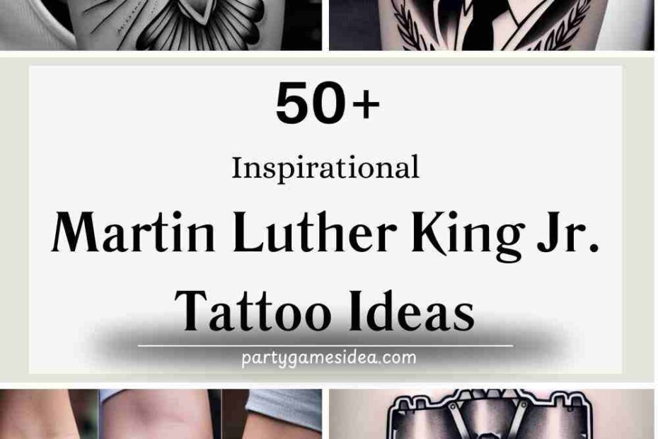 Martin Luther King Jr. Tattoo Ideas